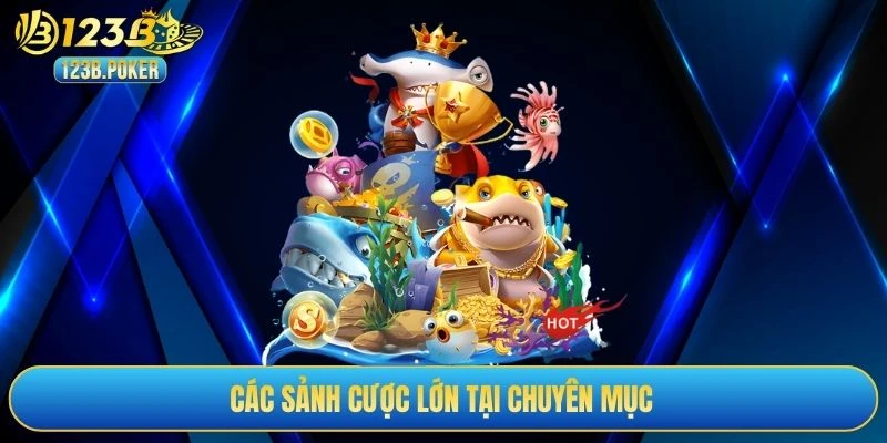 Các sảnh cược lớn tại chuyên mục 